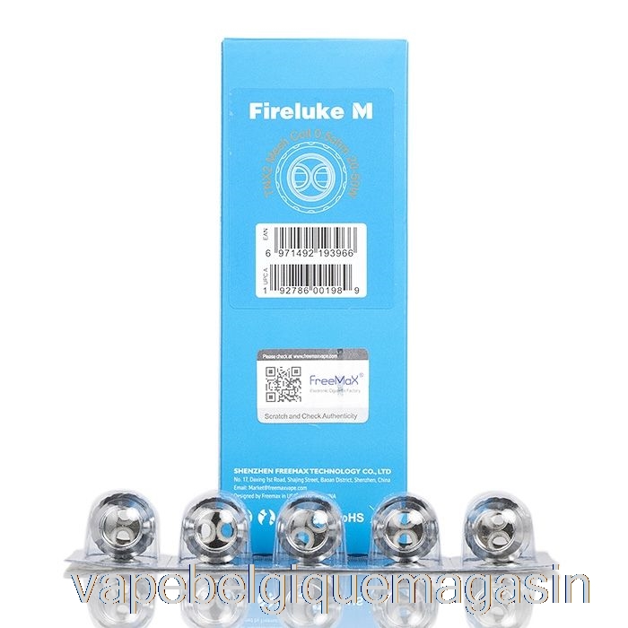 Vape Belgique Freemax Fireluke M / Tx Bobines De Remplacement De Maille Bobines De Maille 0.5ohm Tnx2